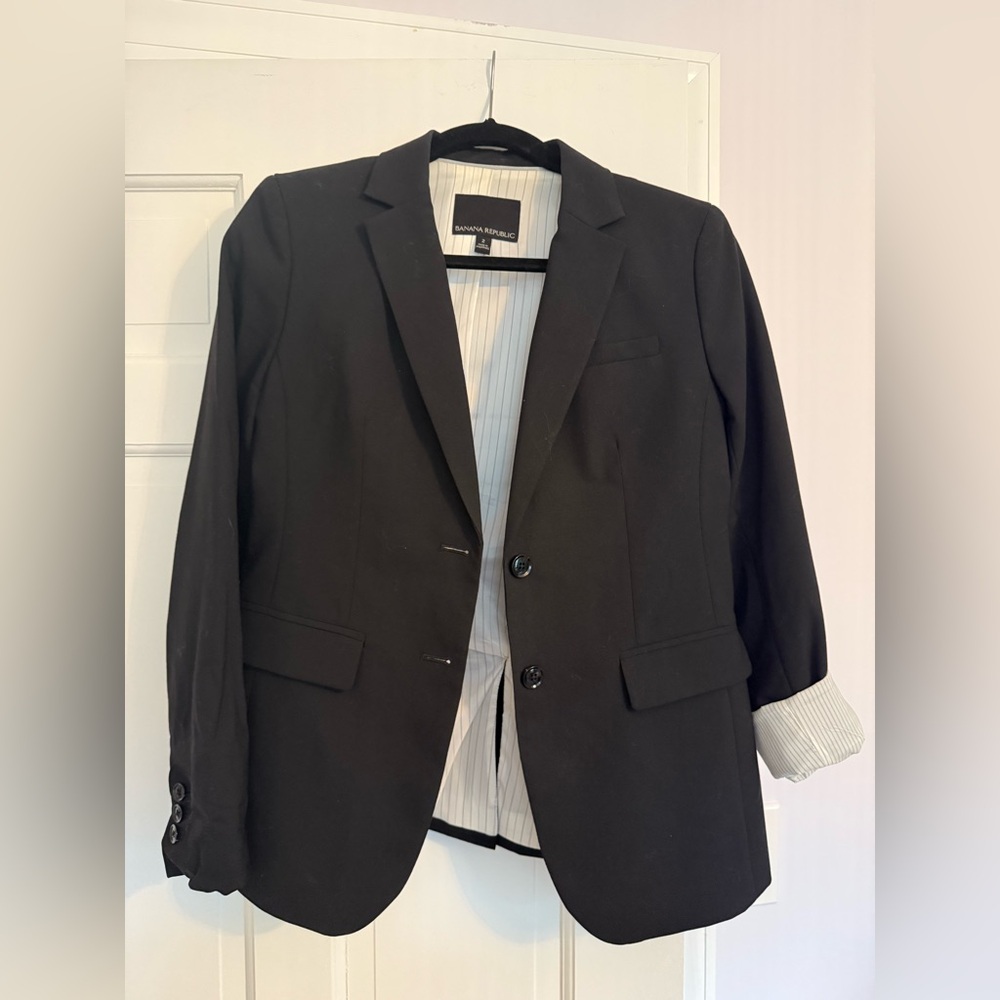 Banana Republic Classic Black Women's Blazer